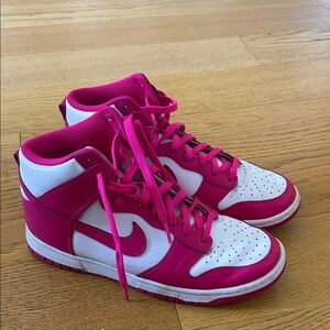 BARELY WORN - Nike Wmns Dunk High 'Pink Prime'